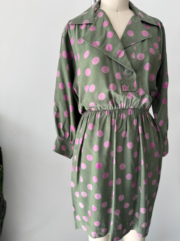 Vintage designer Saint Laurent dress