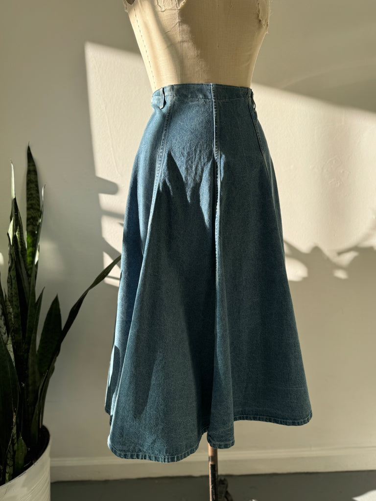 Vintage Liz Wear denim skirt