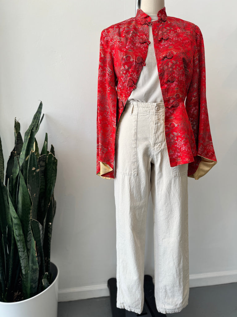 Cotton work Pants high waist “29”