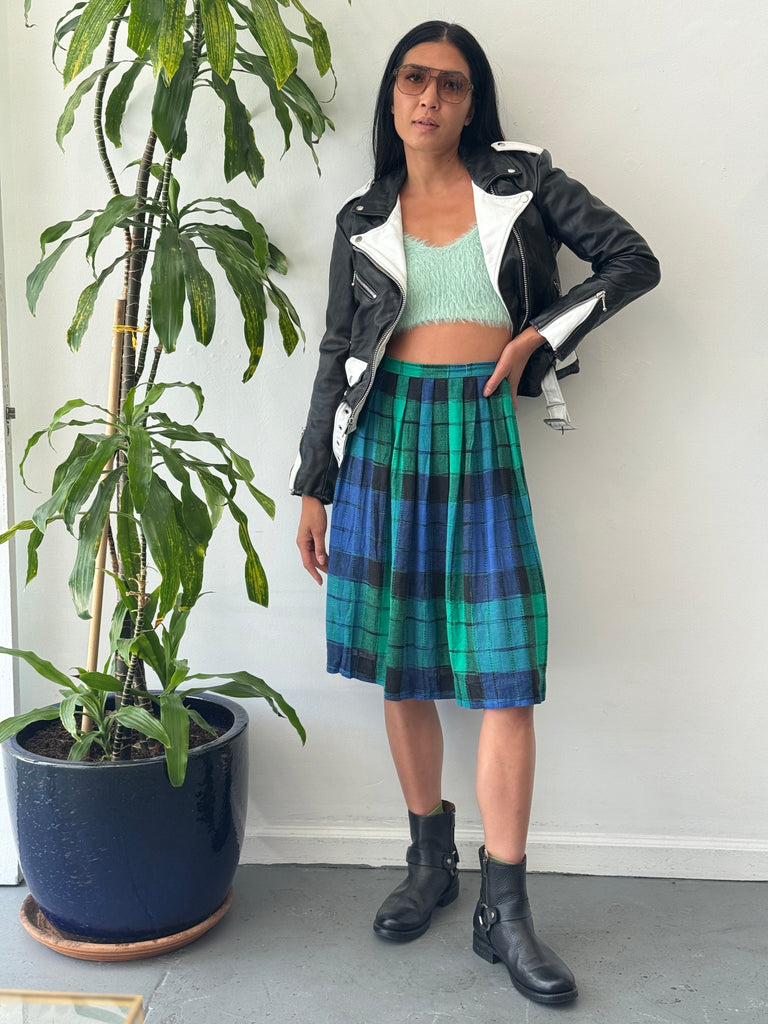2 toned moto jacket