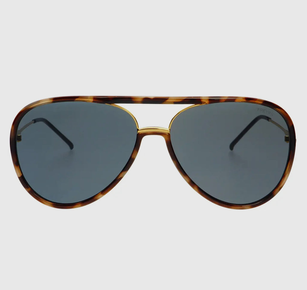 FREYRS Shay aviator | tortoise sunglasses
