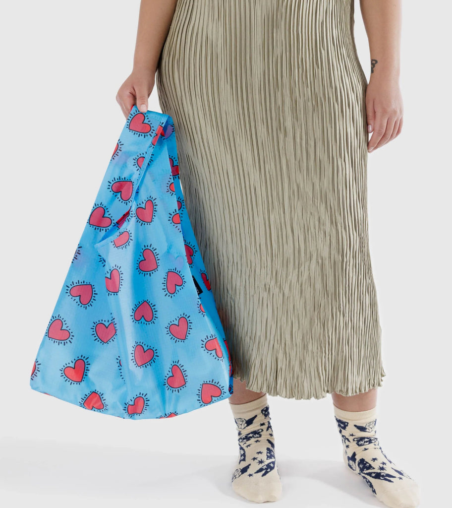 Baggu standard tote | Keith Haring | hearts