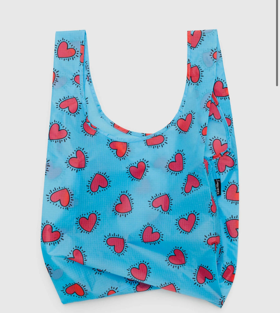 Baggu standard tote | Keith Haring | hearts