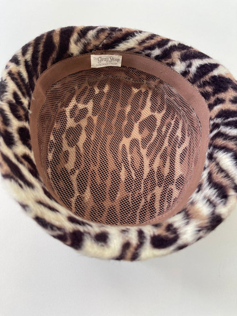 Vintage animal print Hat